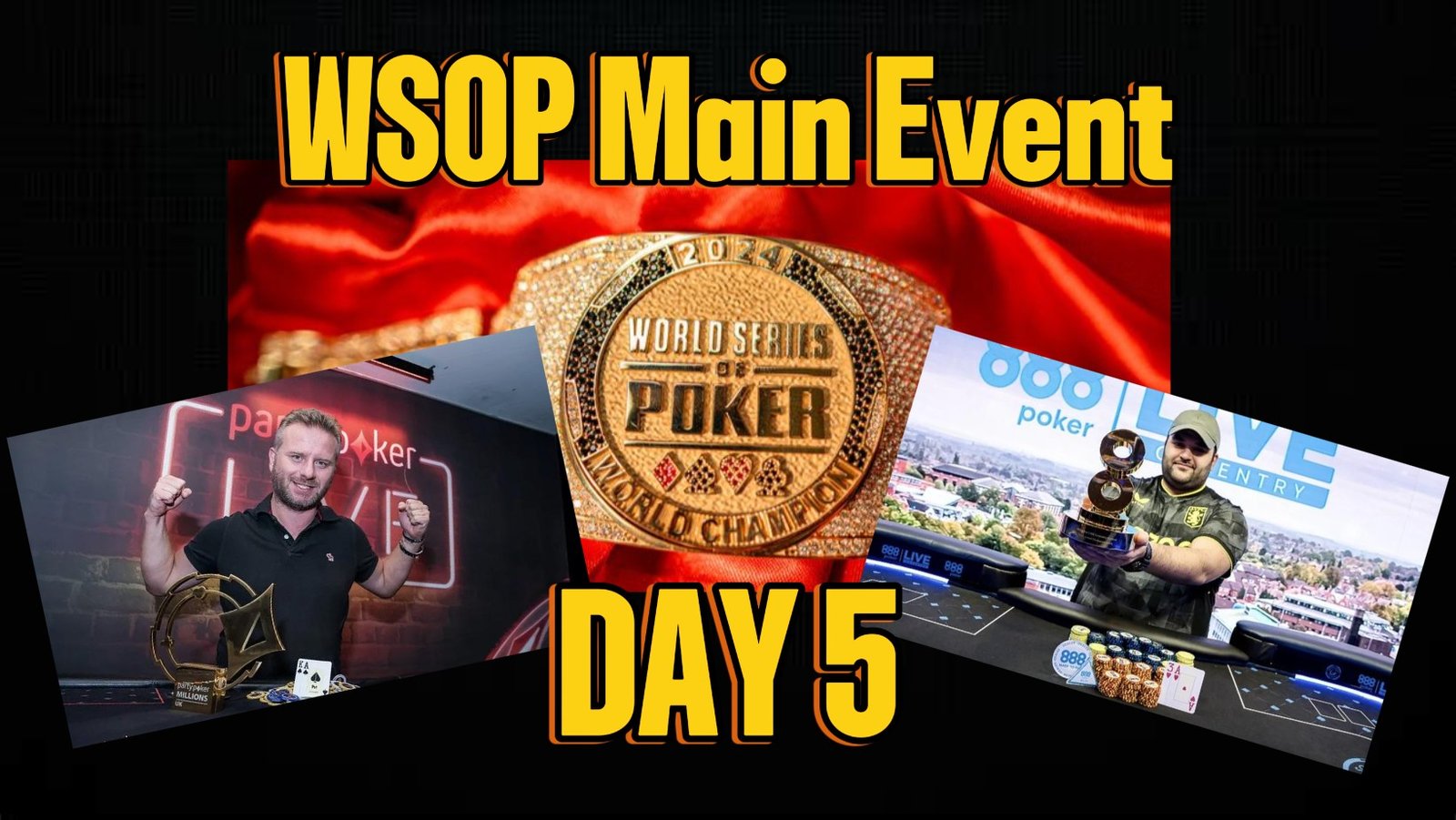 WSOP: 3 παίκτες από την Ελληνοκυπριακή ομάδα στην DAY 5 του $10Κ Main Event !!!