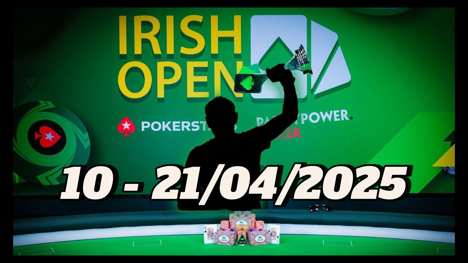 Ανακοινώθηκε το πρόγραμμα του 2025 Irish Poker Open στο Δουβλίνο !!!