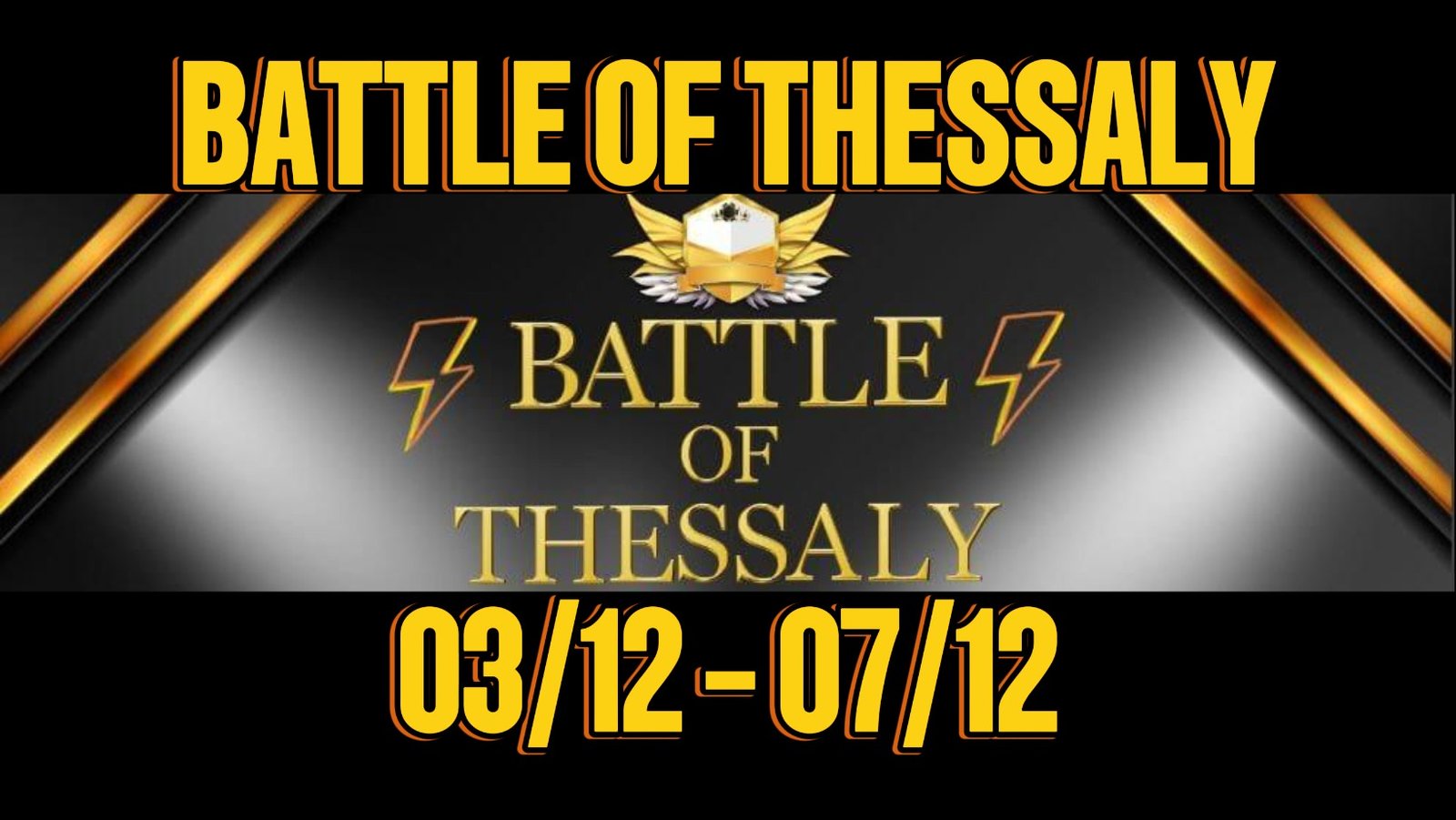 Ανακοινώθηκε το Battle of Thessaly Vol.1 – Δείτε το πλήρες πρόγραμμα !!!