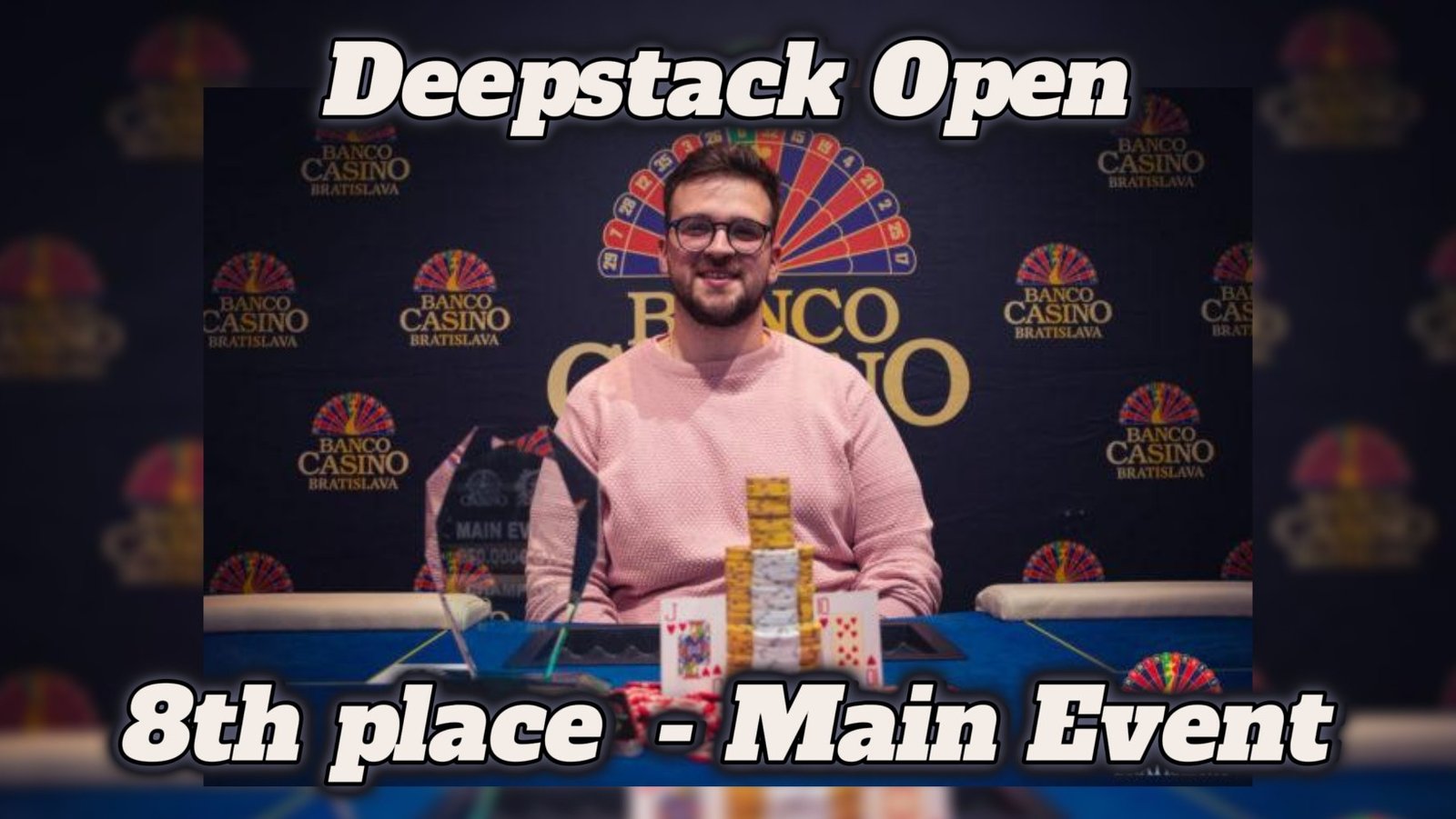 Γιάννης Νάνος:  8η θέση και πενταψήφιο cash στο €550 Deepstack Open!