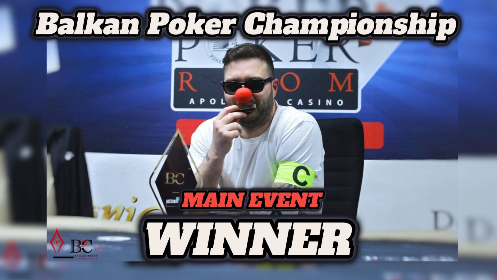 Ο Θάνος Λάππας είναι ο μεγάλος νικητής του Balkan Poker Championship Main Event!