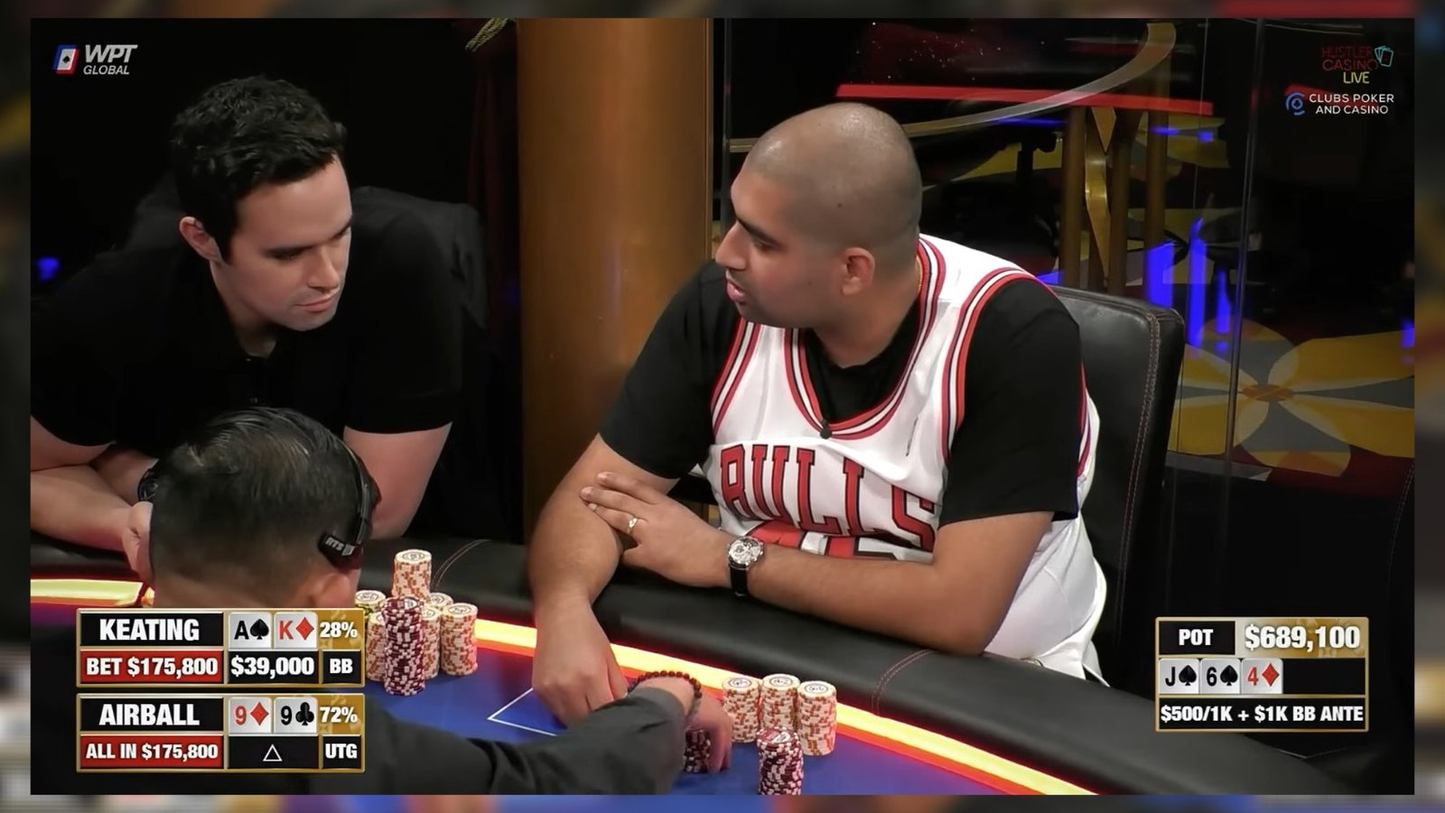 Hustler: Keating και Airball μας “κέρασαν” ένα από τα μεγαλύτερα pot της χρονιάς