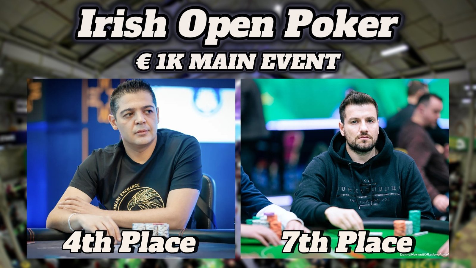 Irish Poker Open: 4η θέση για τον Γιώργο Σκάρπαρη και 7η θέση για τον Παντελή Πόντο στο Main Event