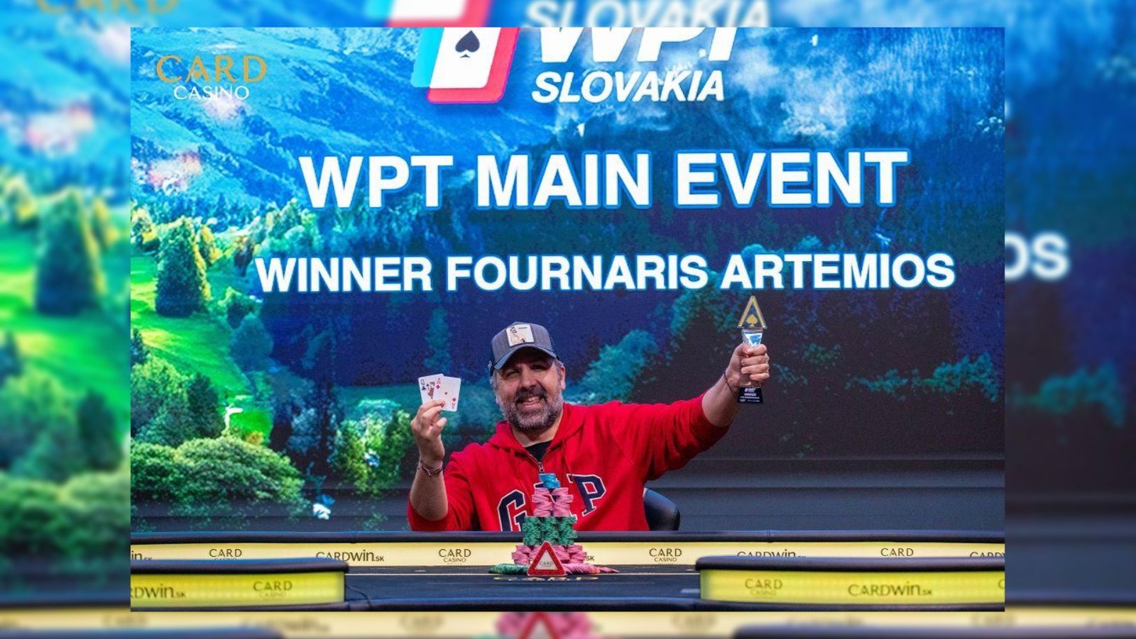 WPT Σλοβακίας: Πρωτιά για Αρτέμη Φούρναρη στο Main Event και…..Road to Las Vegas