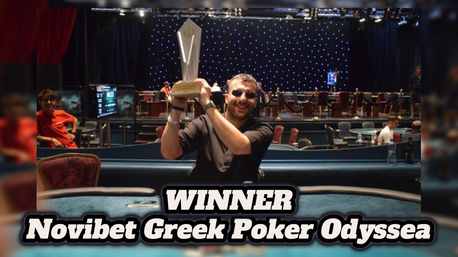 Ο Αναστάσιος Βαρδαλής στην κορυφή του Novibet Greek Poker Odyssea!