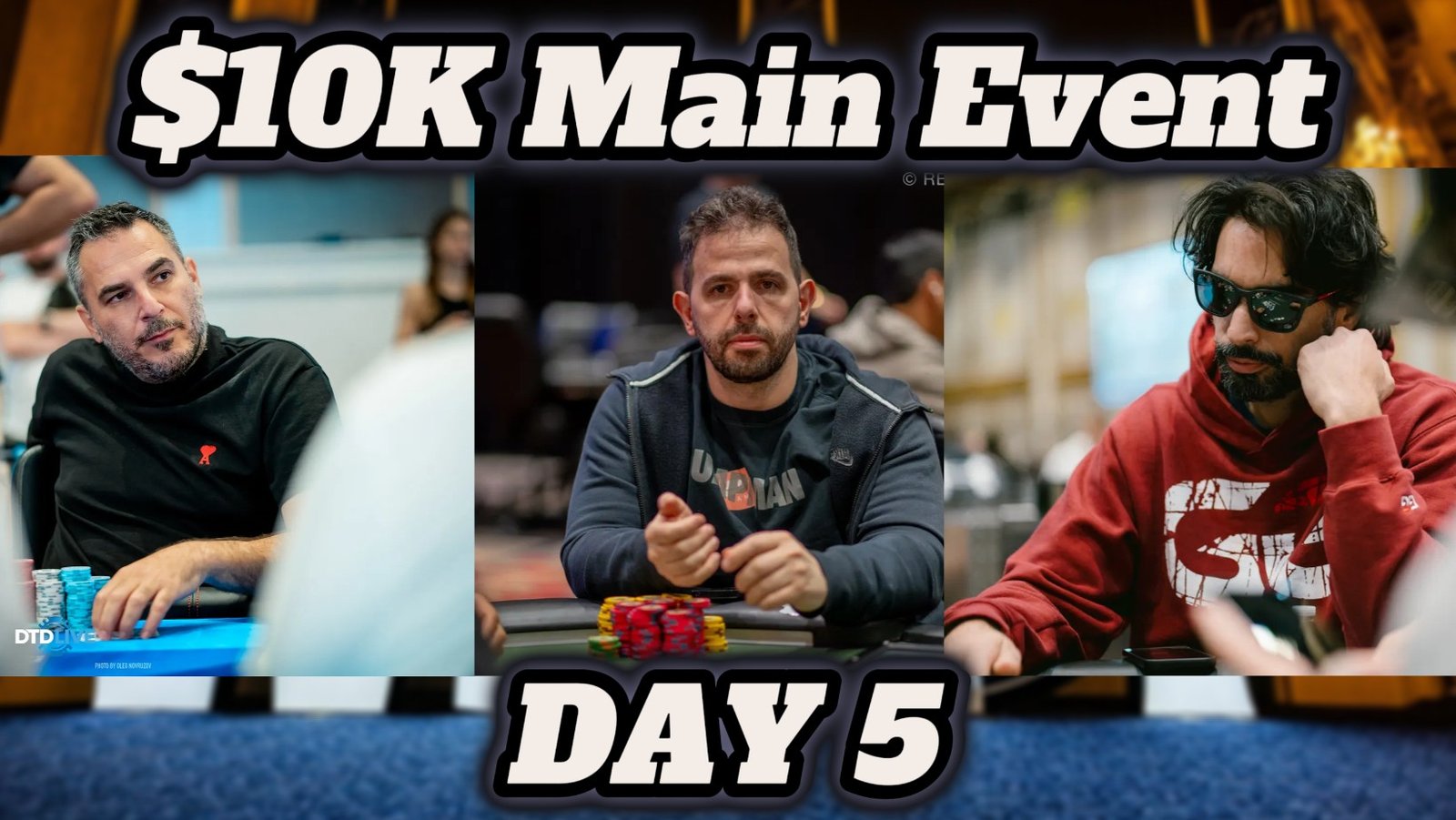 Τρεις Παίκτες από Ελλάδα και Κύπρο στην Day 5 του WSOP Main Event !