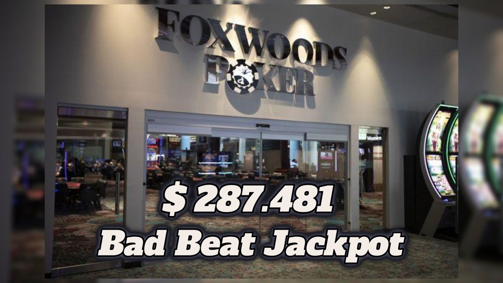 Έσκασε Τεράστιο Bad Beat Jackpot στο Foxwoods