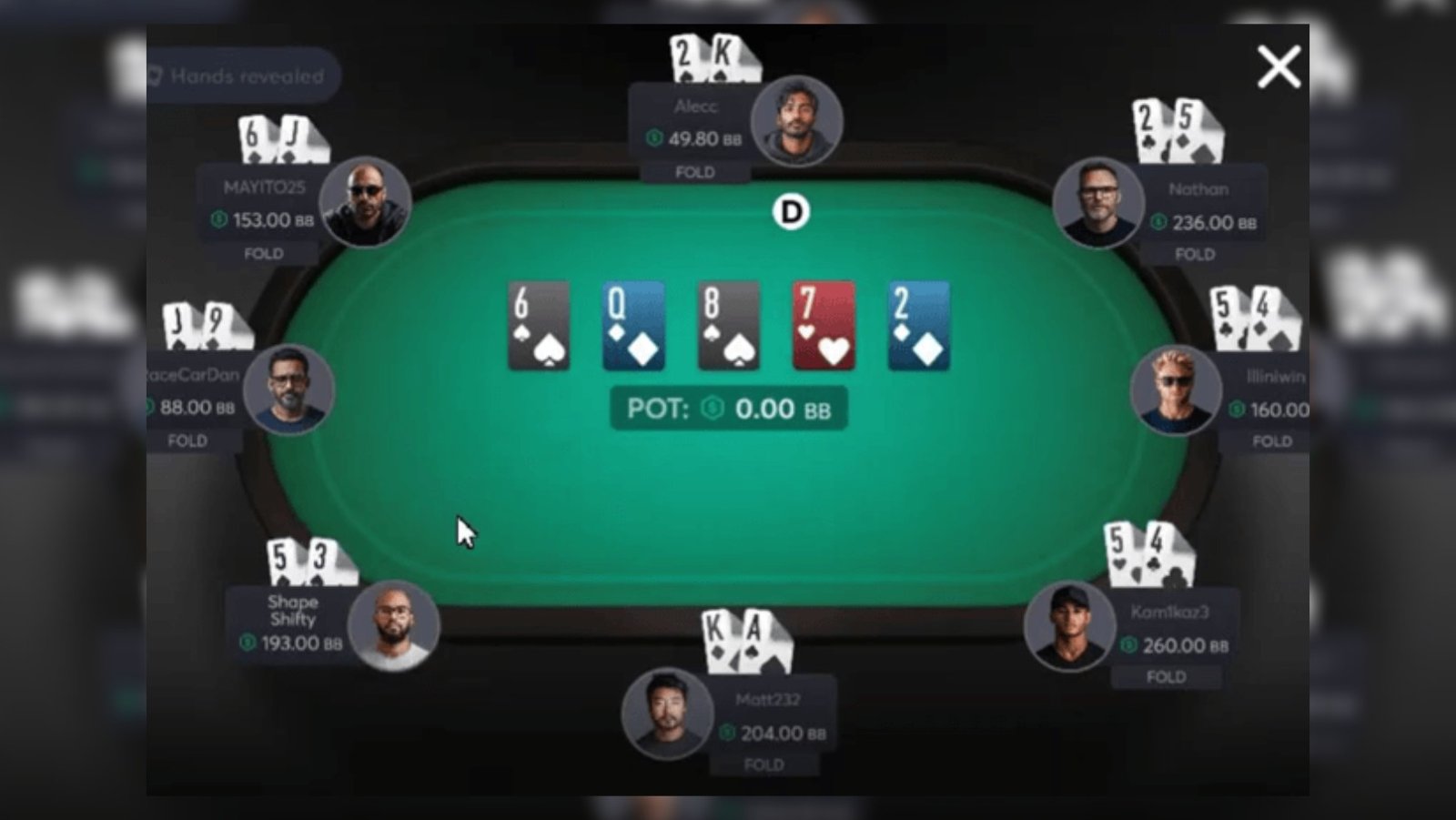 ClubWPT Gold: Νέα επί πληρωμή δυνατότητα αποκάλυψης φύλλων