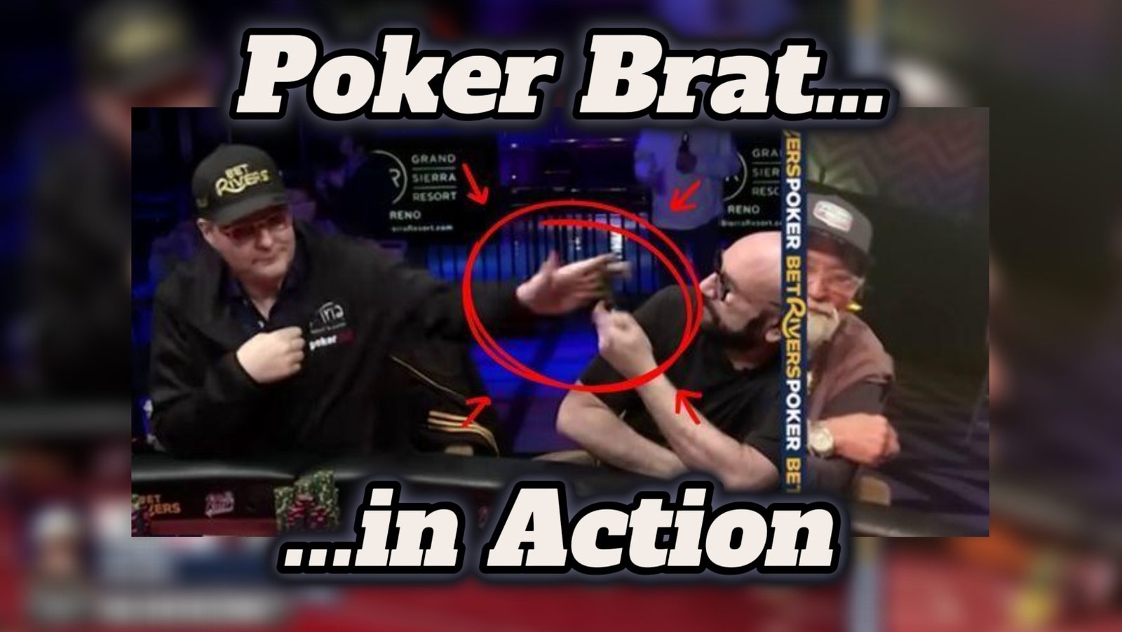 O Phil Hellmuth Πέταξε το κινητό του Matusow πάνω στο τραπέζι