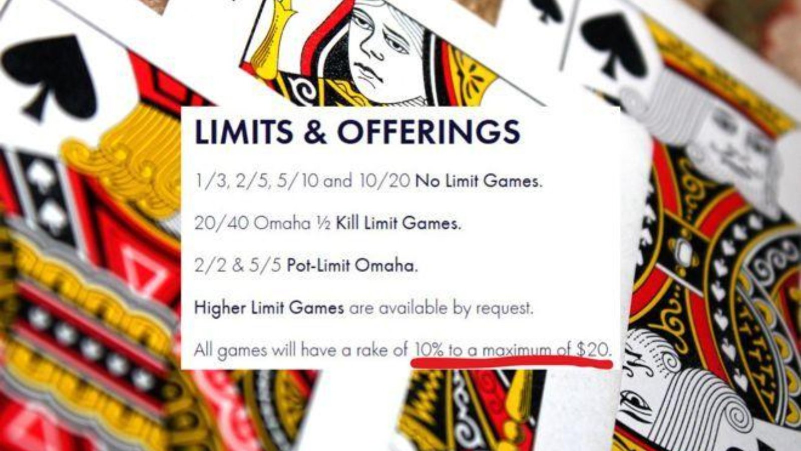 «Εγκληματικό» rake στα live cash games του Τορόντο