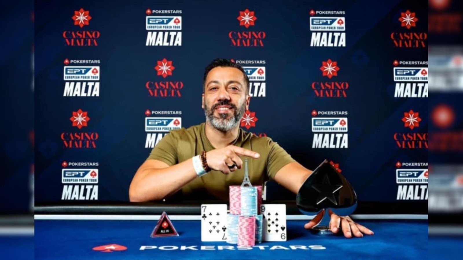 EPT Malta: 🏆 Πρώτη θέση για τον Αντώνη Ονουφρίου στο €330 NLHE Deepstack!!!
