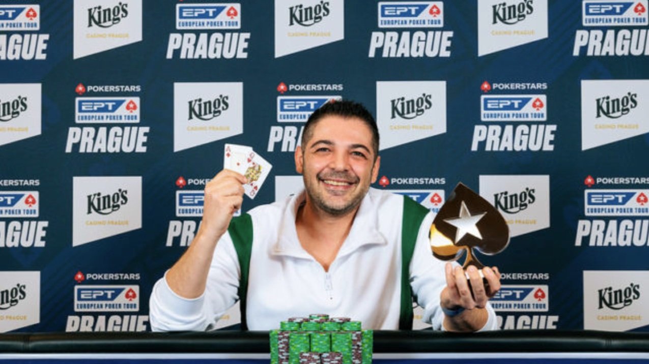 Τίτλος EPT και για τον Γιώργο Σκάρπαρη στο €1K NLHE Single Re-Entry