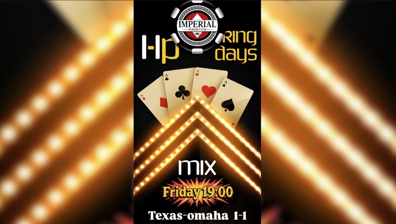 Imperial: Με Texas και Omaha σήμερα από τις 19:00