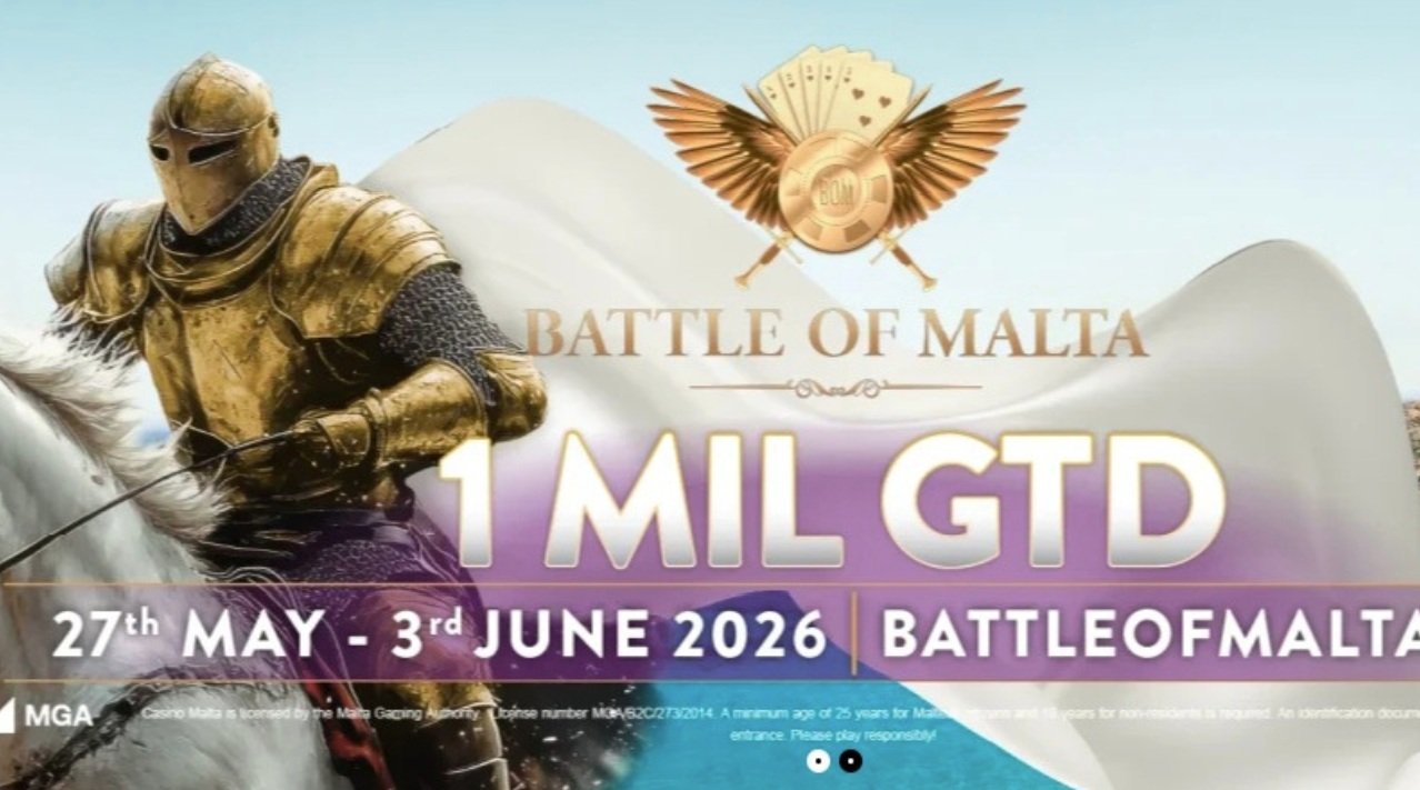 Battle of Malta 2026: Summer Edition με €1.000.000 εγγυημένα