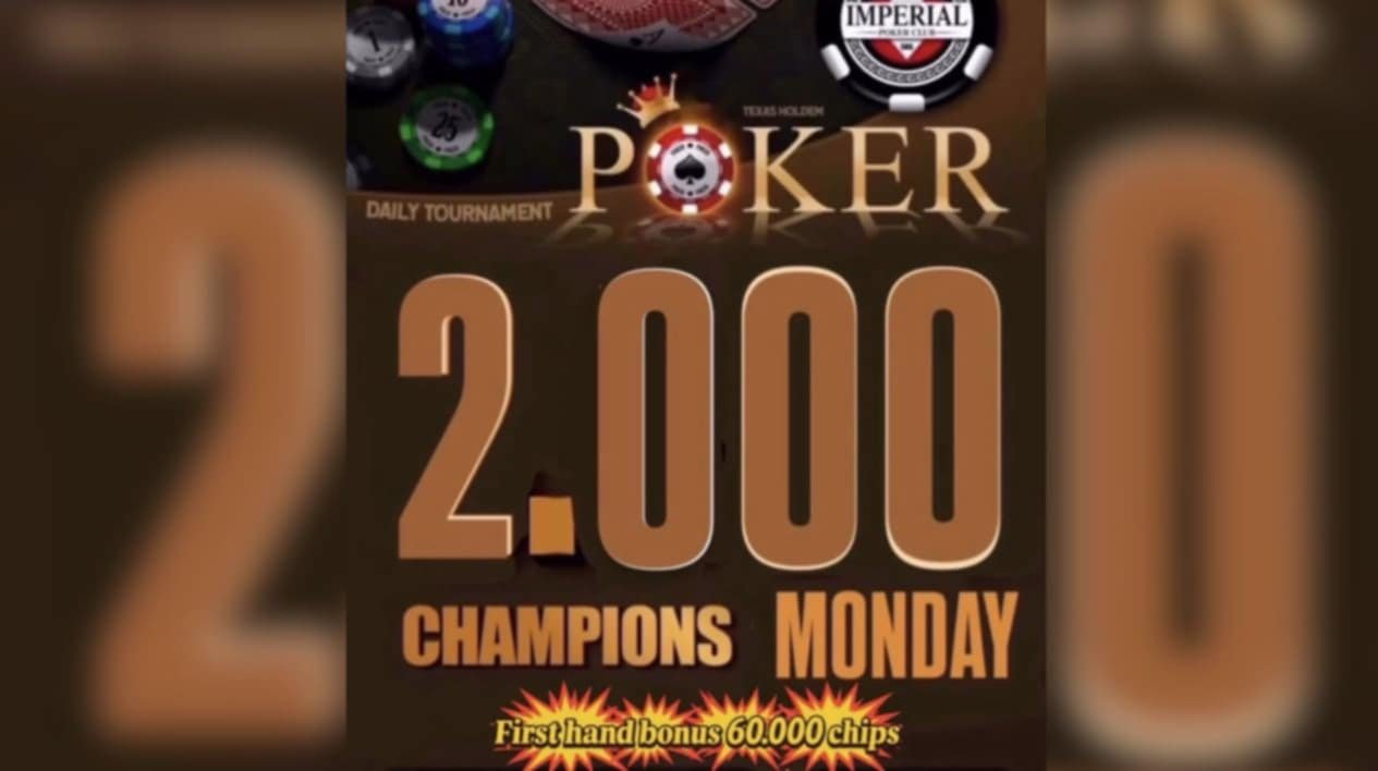 Imperial: Τουρνουά με 2.000p GTD σήμερα στις 18:00 και Ring Games Texas και Omaha