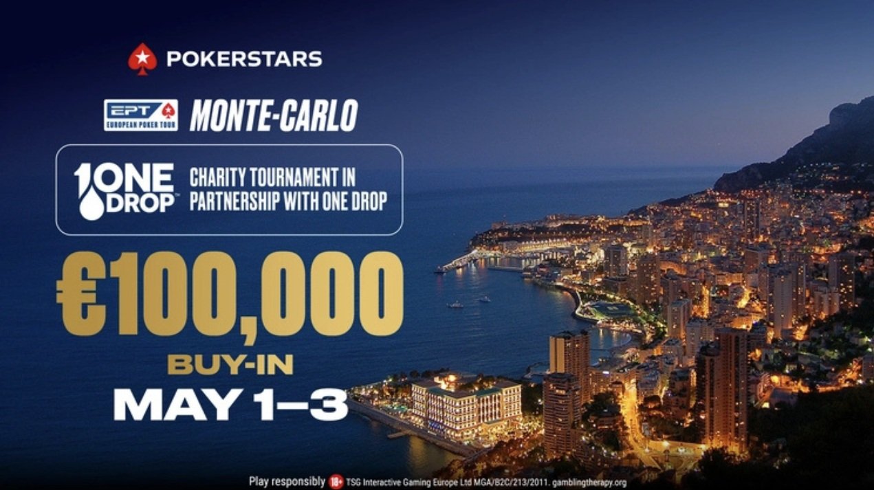 Το One Drop επιστρέφει στο EPT Monte Carlo με €100.000 buy-in