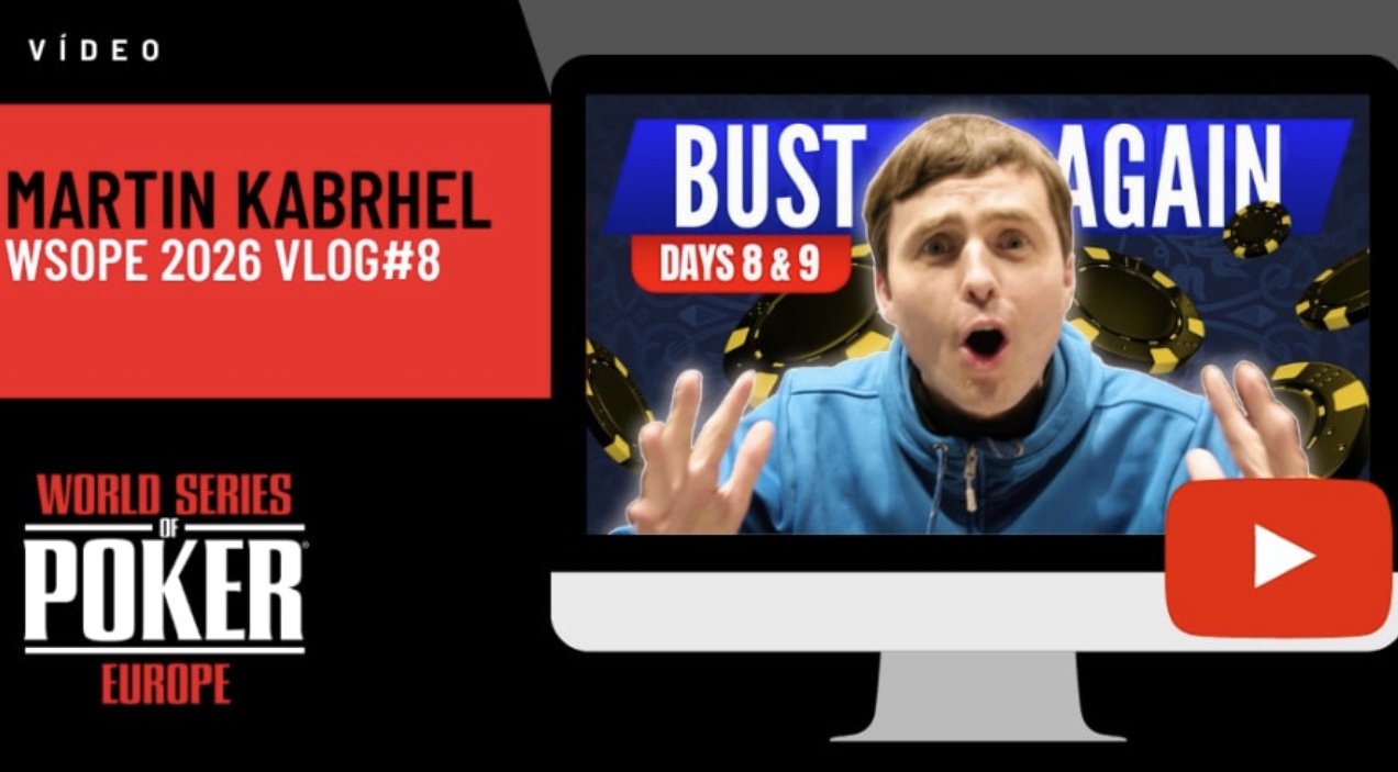 Martin Kabrhel: Δείτε το 7ο και 8ο επεισόδιο από το WSOP Europe