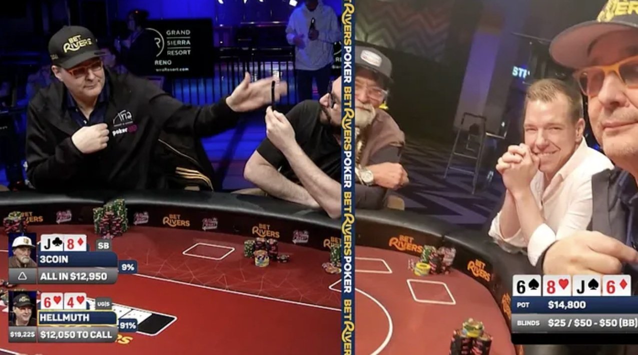 Phil Hellmuth: Τank οκτώ λεπτών και Fold το καλύτερο hand!