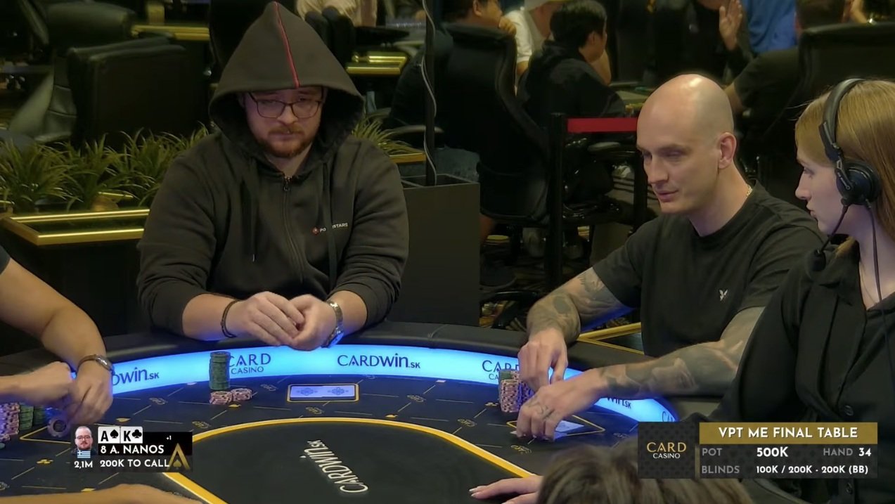Vamos Poker Tour: 7η θέση για τον Αλέξανδρο Νάνο στο Main Event