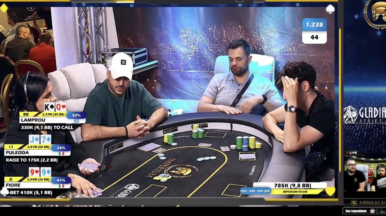 Gladiator Poker Series: 18η θέση για τον Σπύρο Λάμπρου στο Main Event