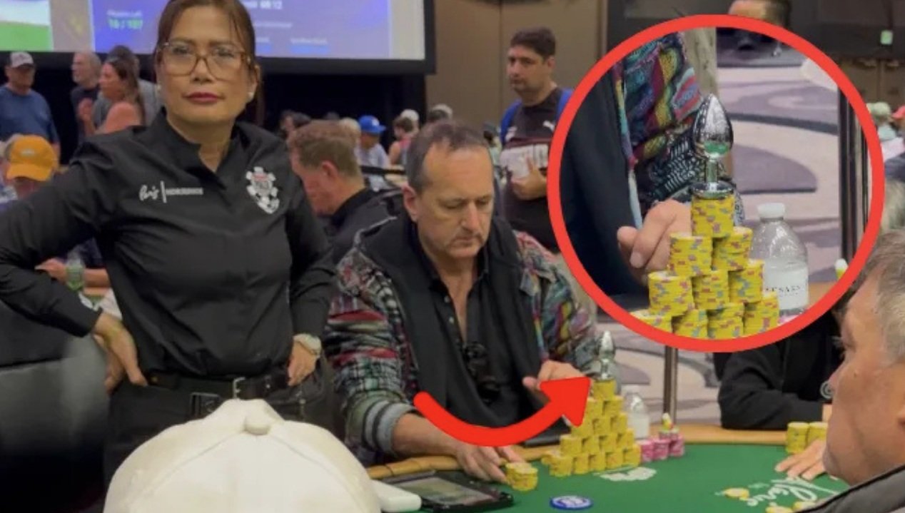 WSOP: Προειδοποίηση σε παίκτη για ακατάλληλο αντικείμενο (Sex Toy) ως card protector
