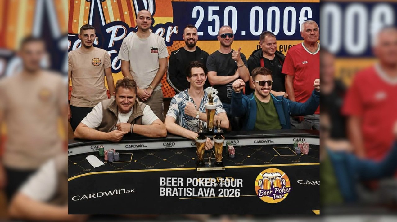 Beer Poker Tour: 5η θέση για τον Δημήτρη Νάνο στο Card Casino της Σλοβακίας