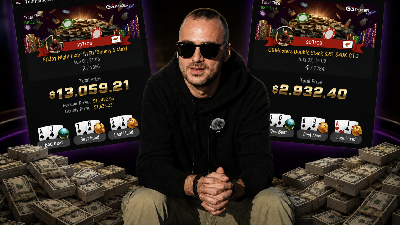Online: Δύο final tables και $16.000 για τον Σπύρο Λάμπρου!