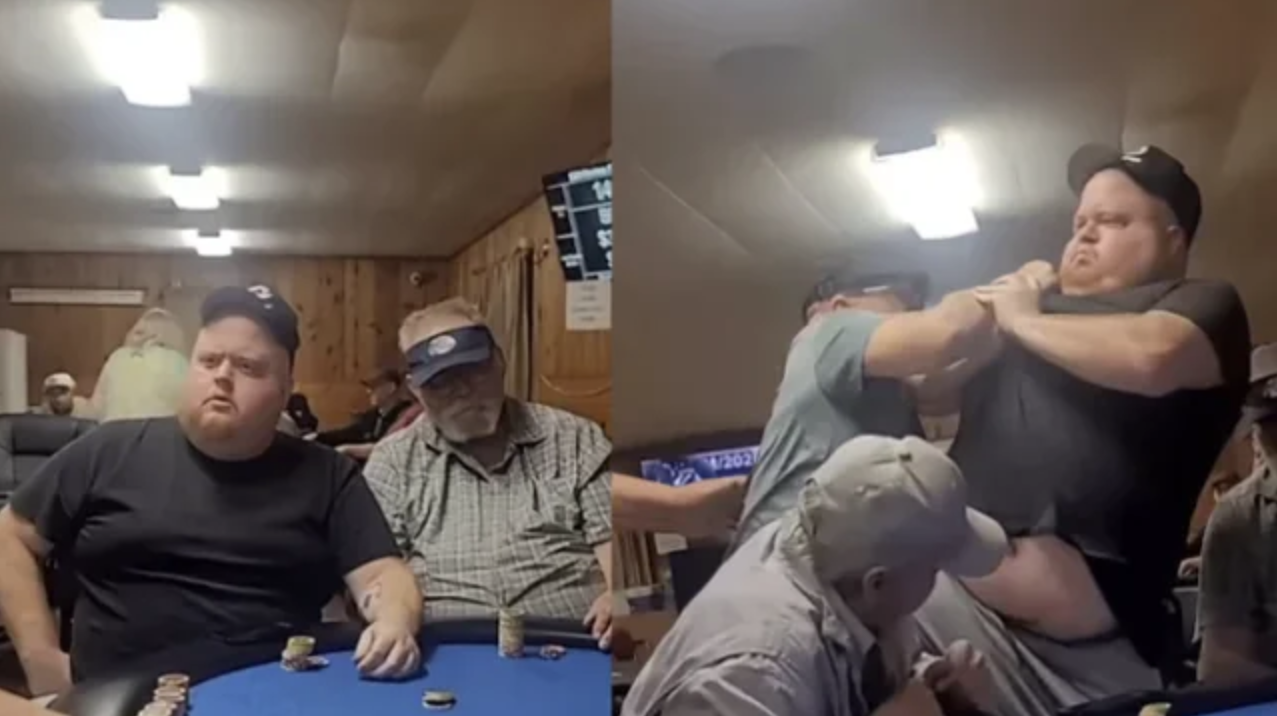 Για ένα big blind… πιάστηκαν στα χέρια dealer και παίκτης!