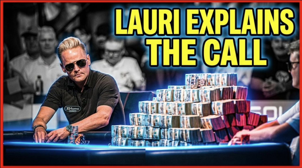 Το hero call του Saaskilahti από το WSOP Main Event που σηκώνει ακόμη συζήτηση