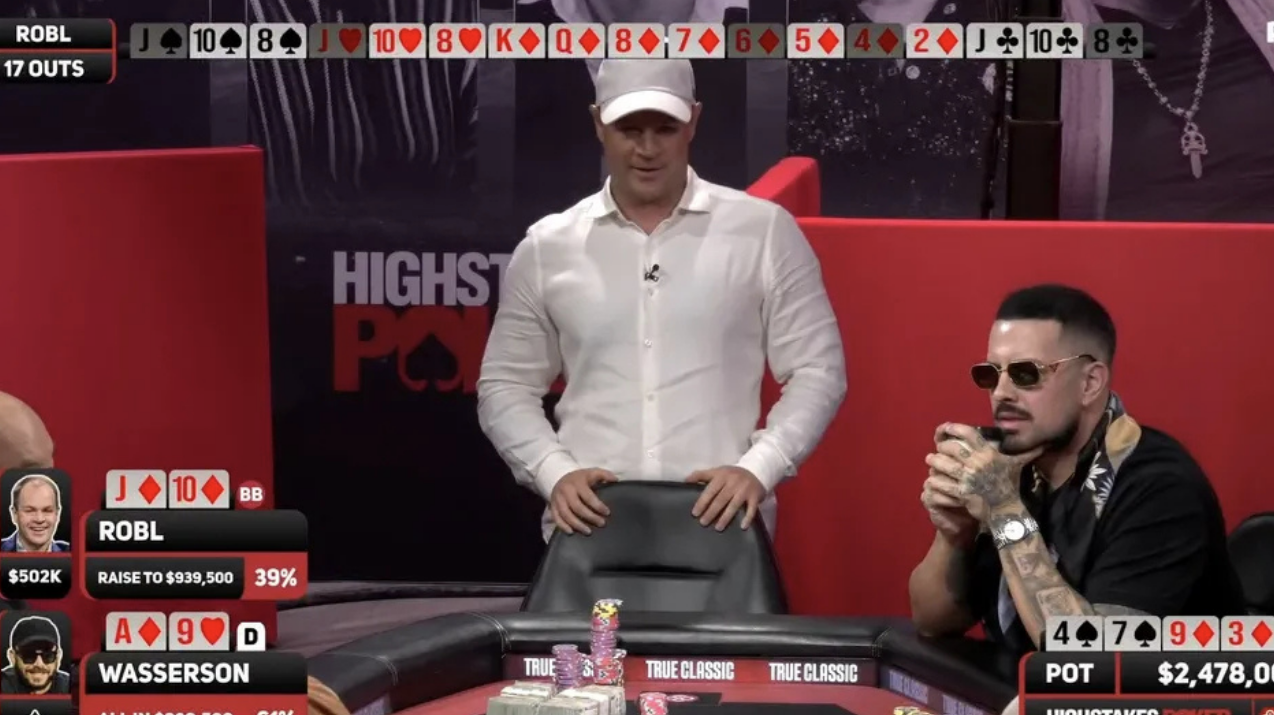 Ιστορικό pot $2,48 εκατ. μεταξύ Robl και Wasserson στο High Stakes Poker