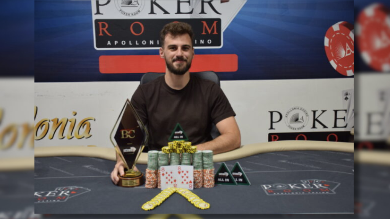 Λεωνίδας Γεωργόπουλος: Νικητής του €350 Main Event στο Apollonia