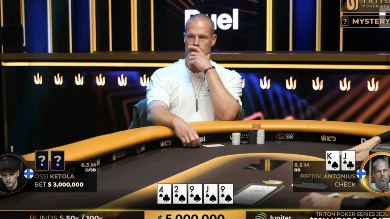 Patrik Antonius: Έχασε $10 εκατ. στο μεγαλύτερο heads-up match στην ιστορία