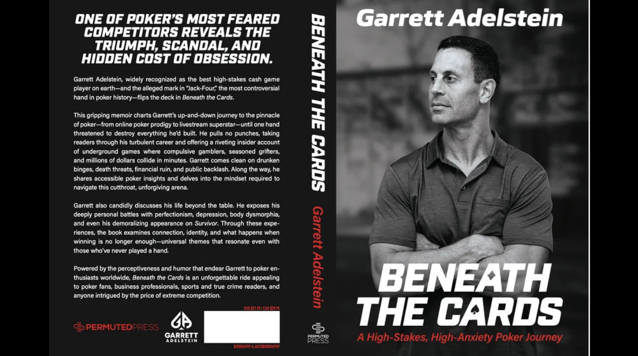 Garrett Adelstein: Κυκλοφόρησε το νέο του βιβλίο «Beneath the Cards»