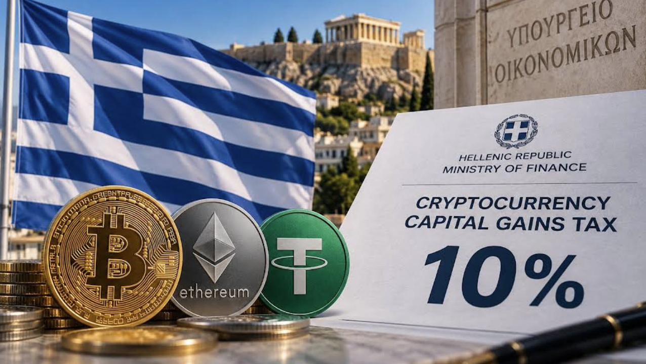 Ελλάδα: Έρχεται φόρος 10% στα κέρδη από crypto – Τι αλλάζει για τους επενδυτές