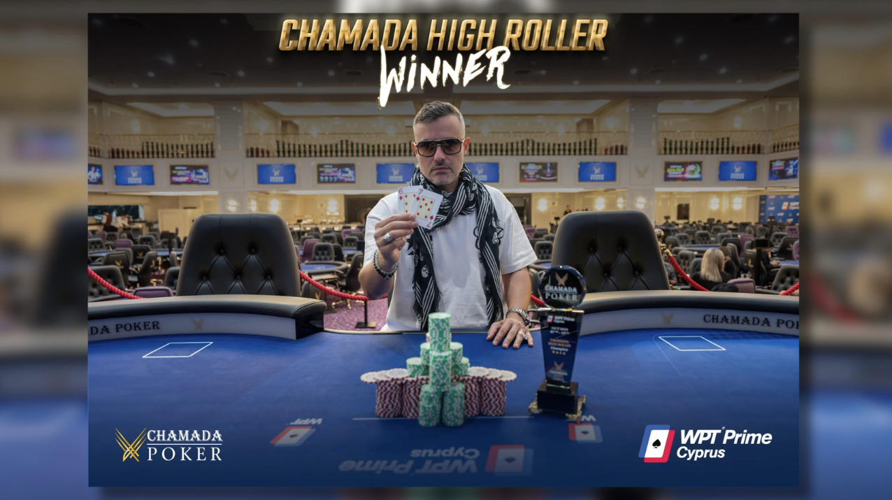 WPT Prime: Πρωτιά για τον Συμεών Αλεξανδρίδη στο $2.200 High Roller