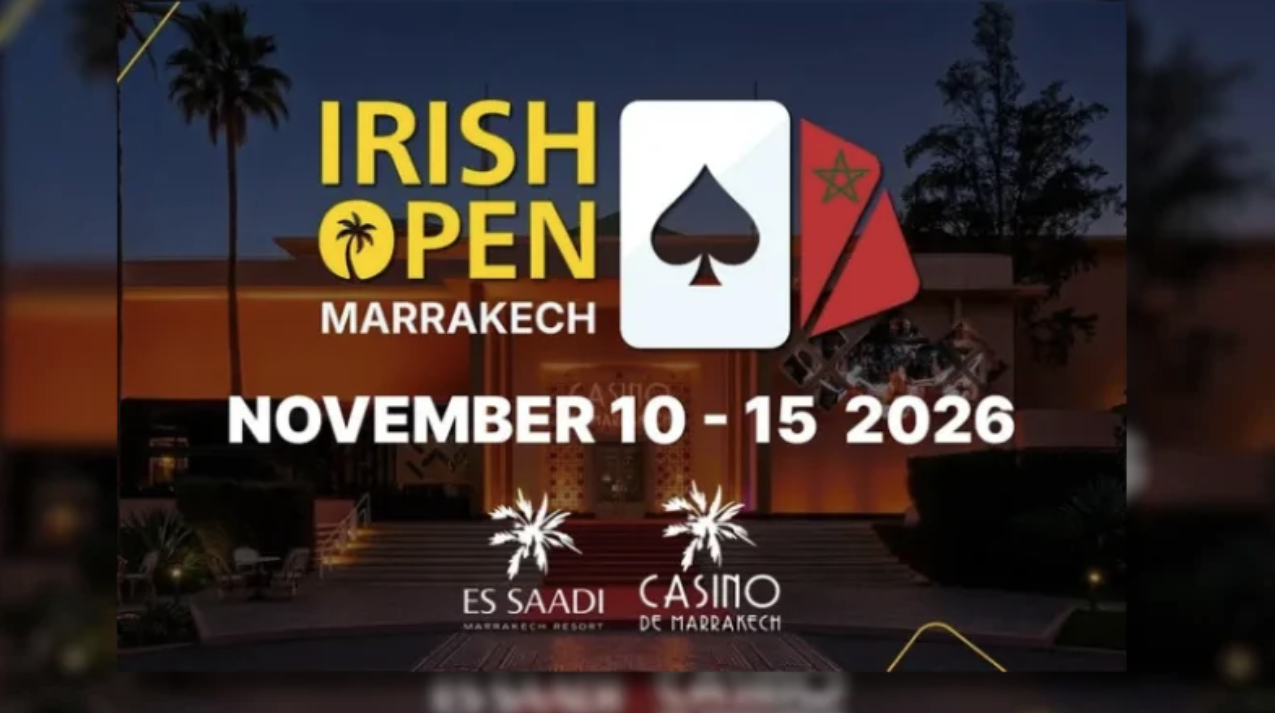 Irish Open Marrakech 2026: Ανακοινώθηκε το πρόγραμμα με €500.000 GTD στο Main Event